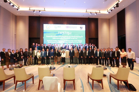 Laos Holds Policy Dialogue on Sustainable Sand Mining and River Protection